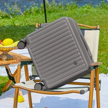 18-Inch Luggage 2025 Fashion Small Luggage Lightweight Travel Trolley Case with Combination Lock