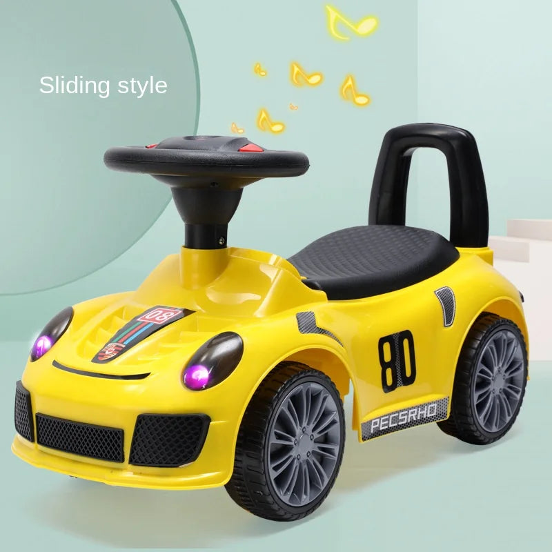 LazyChild 1-3 Years Old Children's Twisting Car Yo Car Sliding Anti-rollover Children's Car Baby Toy Driver Pushes The Slide Car