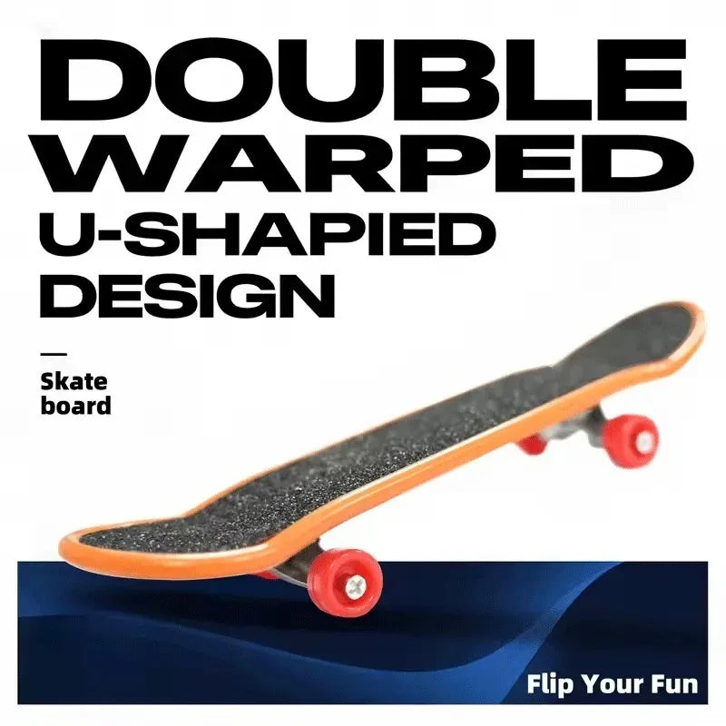 Finger Skate Board Mini Collectible Creative Desktop Fingertip FingerBoard Toys For kids Birthday Gifts Finger Skater