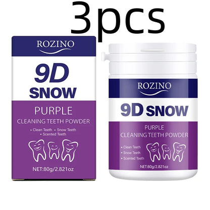 Teeth Cleaning Powder Sulfate Free Deep Cleaning and Polishing Fresh Breath Toothpaste Natural Pearl Essence