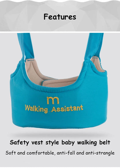 New Baby Safety Walking Belt Breathable Walking Learning Belt Dual Use Baby Basket Walking Harness Baby Walk Assistant Belt