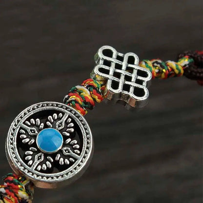 Accessories Car Ornament Women Men Jewelry Bag Pendants Key holder Vajra car keychain Prayer Wheel Pendants Buddhist keychain