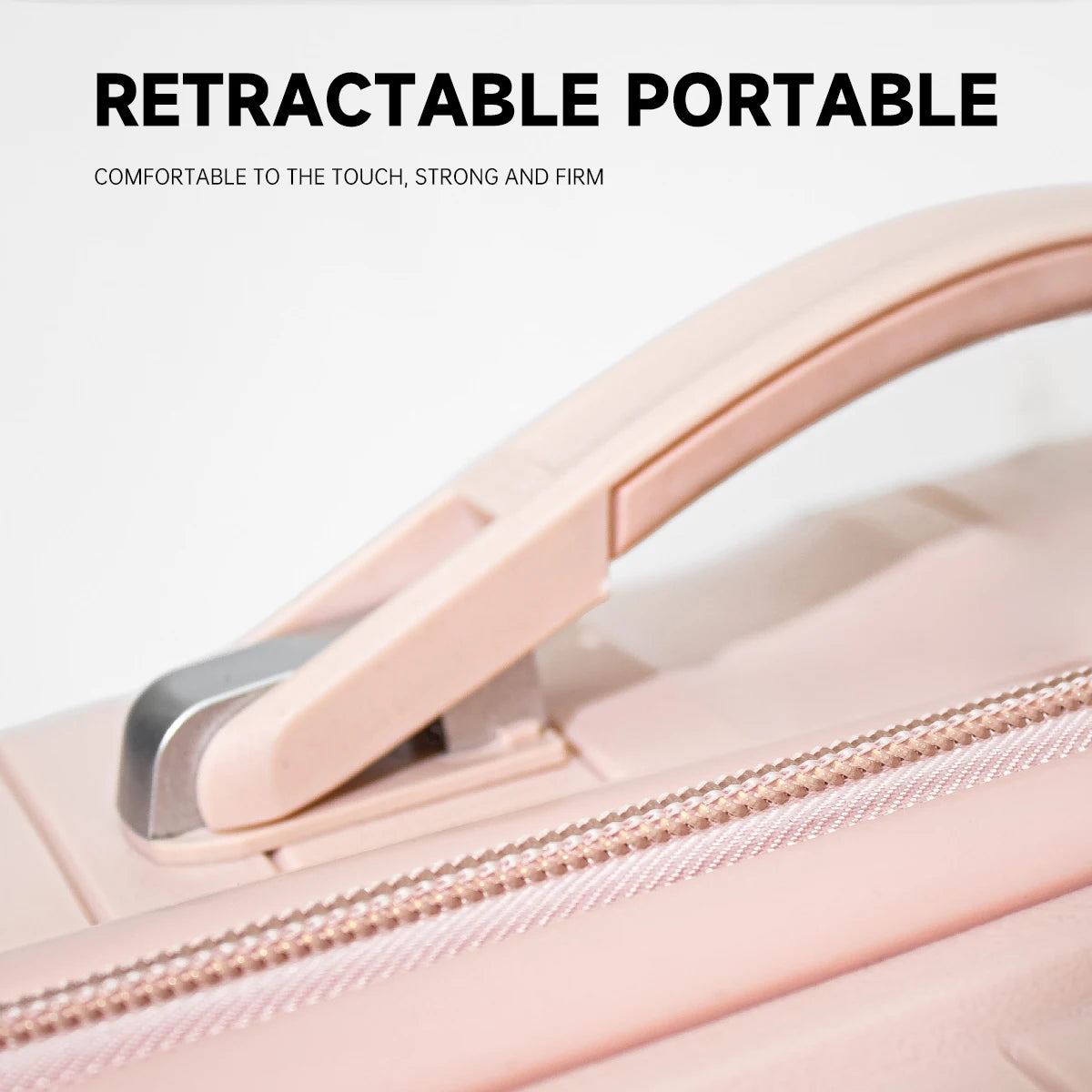 Luggage Trolley Case for Women, 20-Inch Small Carry-On, Double-Layer Explosion-Proof Zipper, Multifunctional Password Box, 2025 New Model