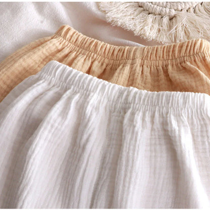 Children's Stand Collar Solid Cotton Set Kids Boy Homewear Clothes Children Clothing Casual Long Pants Set Daily