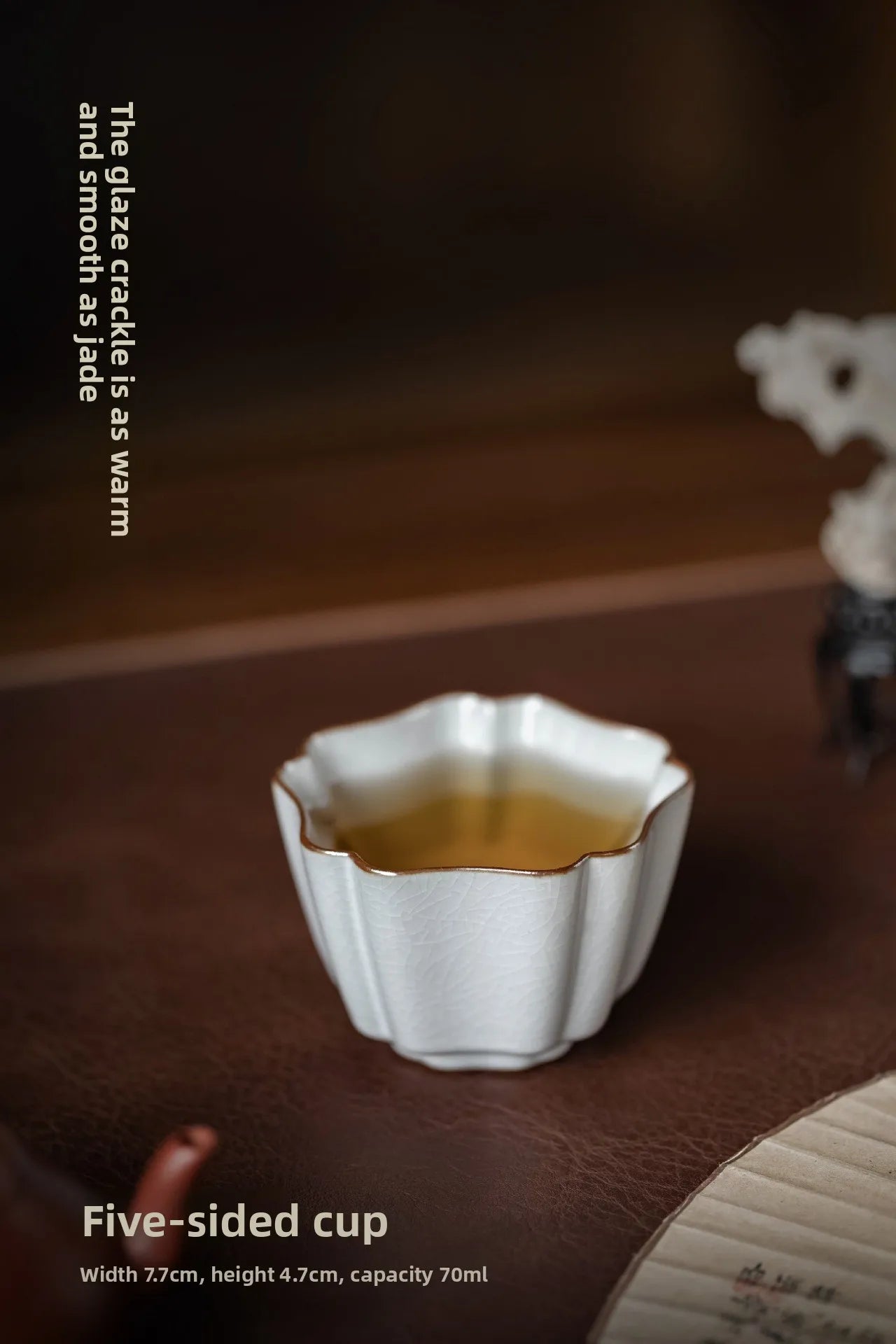 5 Famous Kilns Master Cup Tea Cup Set Kung Fu Tea Ware Tea Bowl Gift Box Home Ceramic Tea Tasting Cup Souvenir