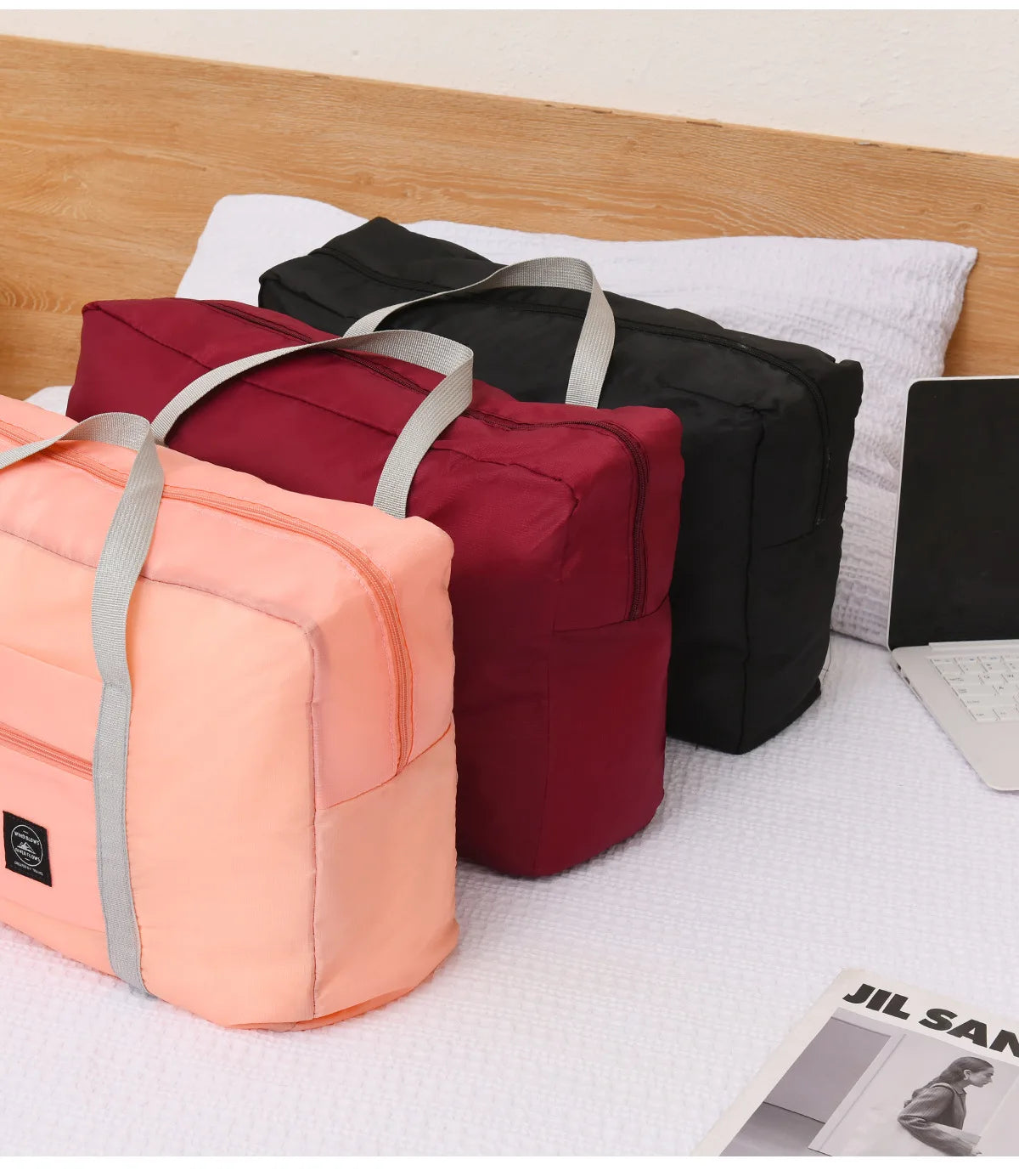 Travel Handbag, Luggage Bag, Travel Storage Bag, Large Capacity Single Shoulder Airplane Bag, Women's Waterproof Folding Bag