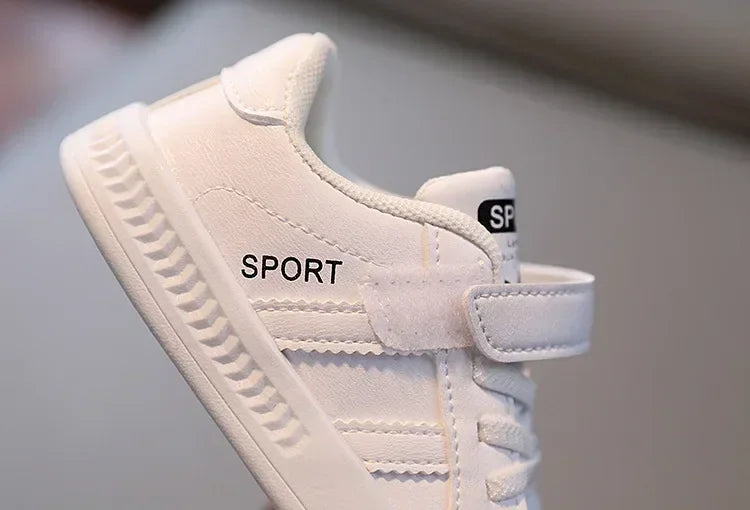 Kids Casual Shoes Sneakers Boys Sport Breathable Tennis Sneaker Baby Children Girls Shoes Spring Fashion White Flat Running Shoe