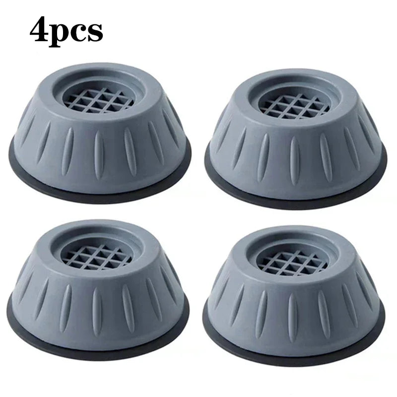 4 Pack of Shockproof Washing Machine Pads - Anti-slip, shock-absorbing and noise-reducing pads for washing machine and dryer sup