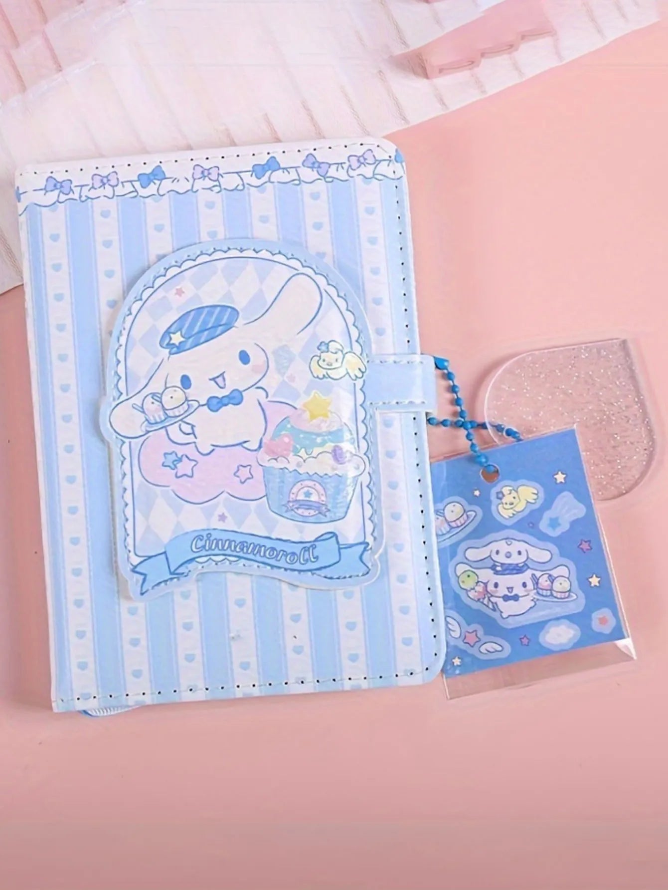 1pc Cute A6 Notebook With Magnetic Closure - Kuromi, My Melody & Cinnamoroll  Paper Journal For Teens & Adults Stationery Gift