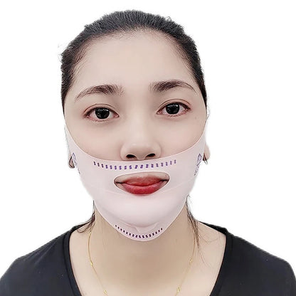 Breathable V Face Cheek Lift Up Band Face Thin Mask Reduce Double Chin V-Line Shaping Bandage Face Bandage Skin Care