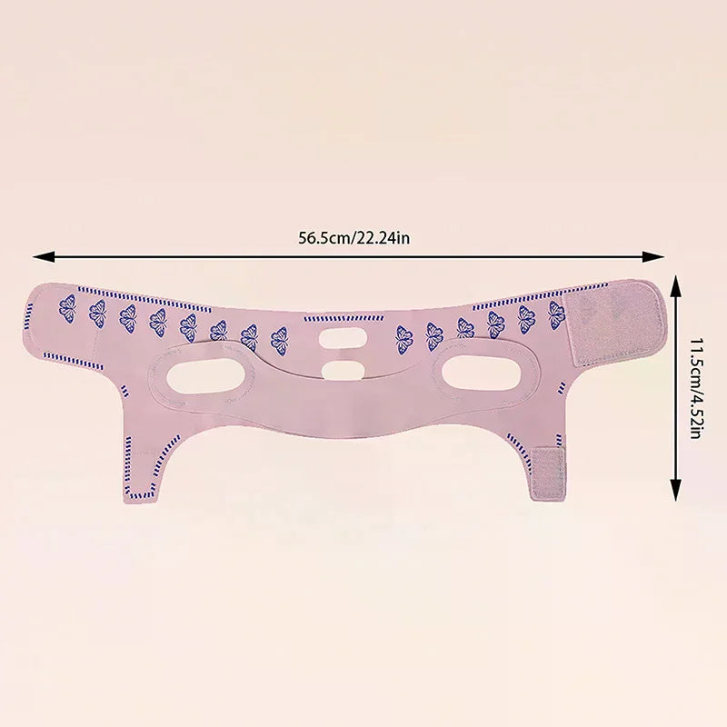Breathable V Face Cheek Lift Up Band Face Thin Mask Reduce Double Chin V-Line Shaping Bandage Face Bandage Skin Care