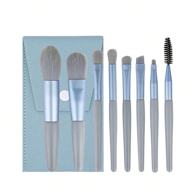 Makeup Brushes Set Eye Shadow Foundation Women Cosmetic Brush Eyeshadow Blush Beauty Soft Make Up Tools Bag (Available)