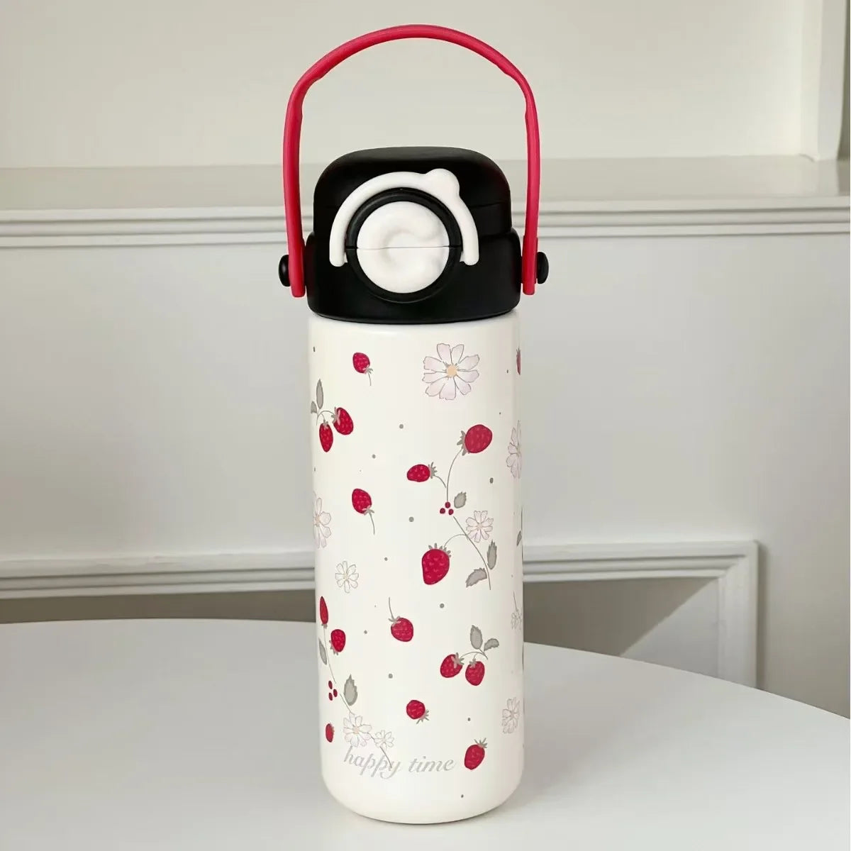 Bouncing Thermos Bottle 316 Food Grade Student Water Cup Portable New Product for Girls Anti Drop Cup As A Souvenir