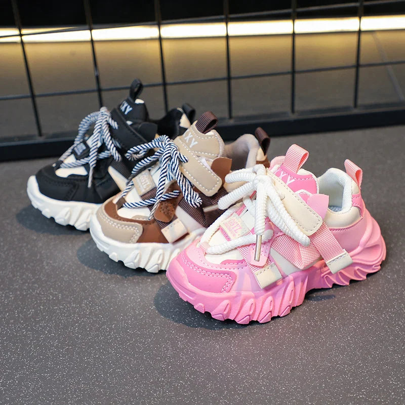 Kids Chunky Sport Shoes Mesh Breathable Sneakers Bangladesh