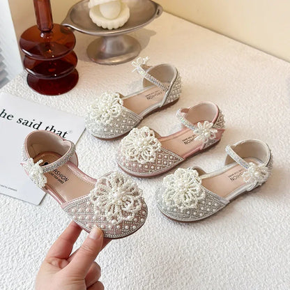 Summer New Children Princess Shoes Ins Trendy Kids Dance Shoes