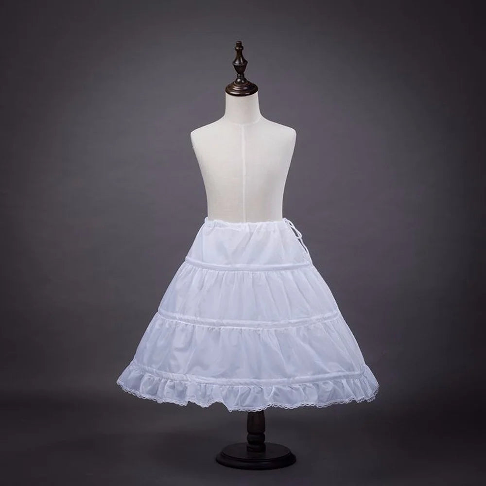 A Line Girl Lace Appliques Princess Wedding Party Flower Girls Dresses Vintage Gown With Bow Kids First Communion Ball Gown