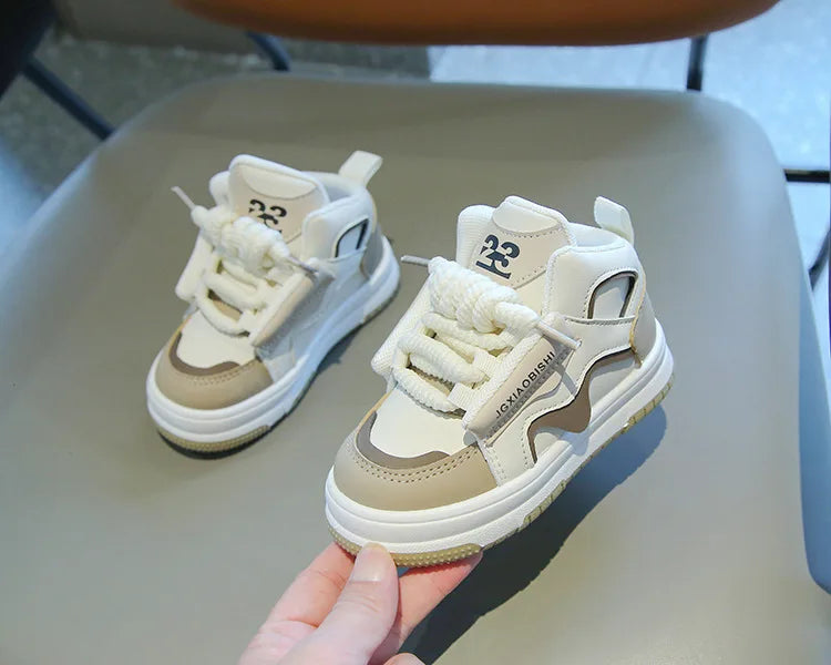 Children's Causal Shoes Fashion Non-slip Kids School Tennis Shoes Spring Autumn Versatile Boys Girls Running Sports Shoes Soft