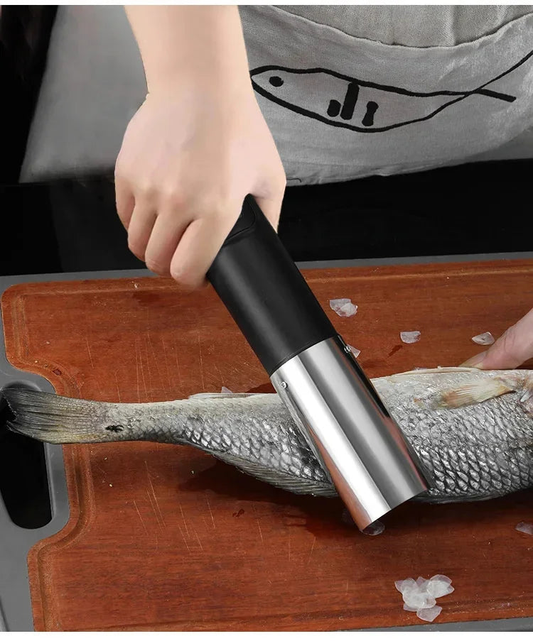 Wireless electric fish scale scraper Electric fish scale remover Commercial household fish scale scraper