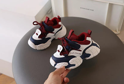 New Boy Fashion Sneaker Spring Mesh Breathable Platform Running Shoes Tennis Shoe High Quality Non Slip Sport Shoes Girls I01125