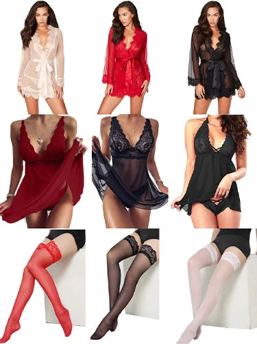 Erotic Lingerie Mesh Thin Transparent Bra Suspender Sex Shop Sexy Naughty Underwear Babydoll Open Anal Exotic Underwear Women