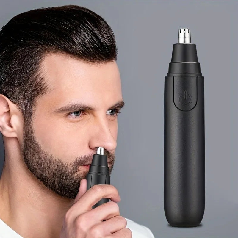 Electric Nose Hair Trimmer Implement Shaver Clipper Men Women Ear Neck Eyebrow Trimmer Shaver Man Clean Trimer Razor Remover Kit