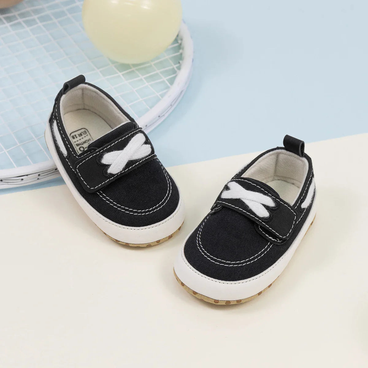 Newborn Baby Shoes Unisex Classic Canvas Casual Sneakers Fashion Versatile Sports Style Toddler Cotton Sole Comfortable Shoes