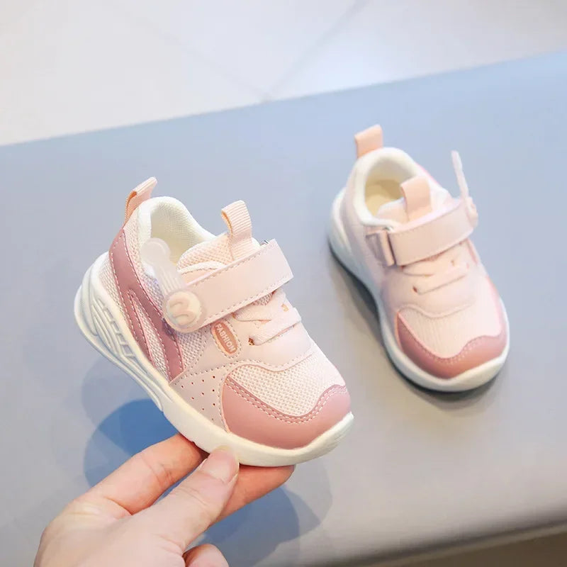 Baby Casual Shoes Toddler Sneakers Infant Newborn Outdoor First Walkers Breathable Anti-slip Baby Boy Girl Sport Shoes