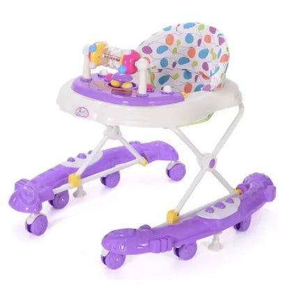 Baby Walker for Toddlers: Anti-Bowleg, Anti-Rollover, Multi-Functional – Pushable & Seatable, Suitable for Boys & Girls