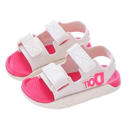 Child sandals new summer fashion open-toe shoes boys girls Lightweight Breathable Casual beach shoes students kids Flat sandals