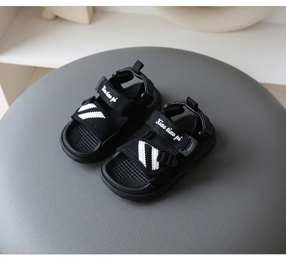 Girls Beach Sandals Summer Baby Sport Sandals Boys Net Cloth Kids Sneakers  Comfortable Canvas Water Shoes Kids