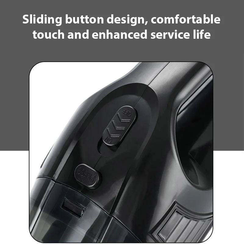 12V Handheld Vacuum Cleaner Handheld Car Vacuum Cleaner With Strong Suction Power Portable Mini Handheld Car Vacuum Cleaner