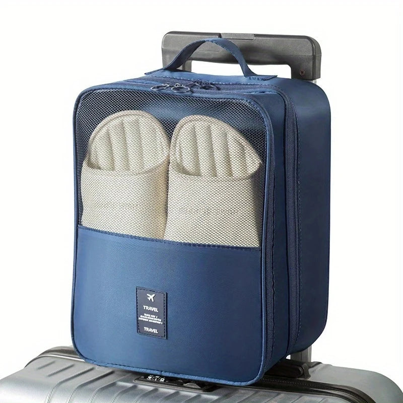 Shoe Bags - Holds 3 Pair of Shoes, Travel Essentials for Flying Carry On Luggage Accessories