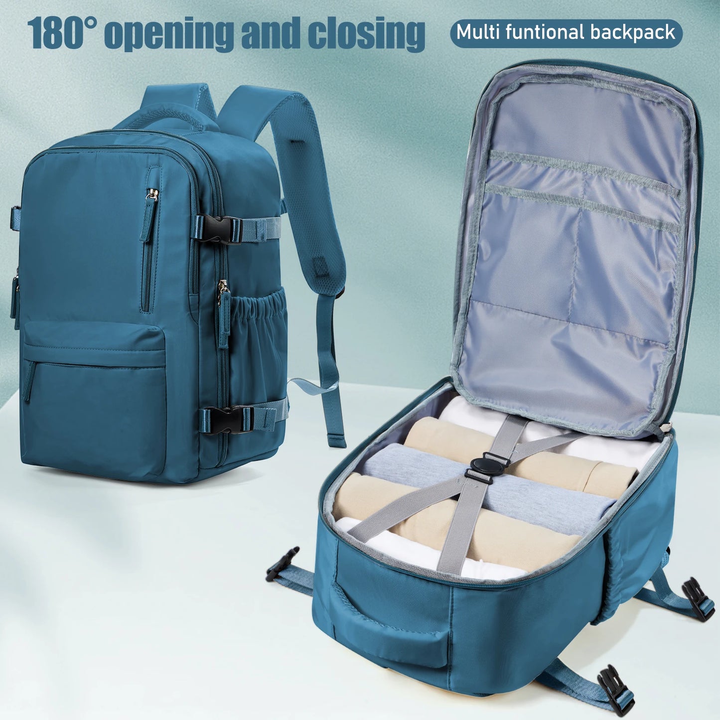 Men Women Hand Luggage Leisure Laptop Backpack mochila para viaje cabina, Airplane Cabin Bag zaino wizzair 40x30x20, Schoolbag