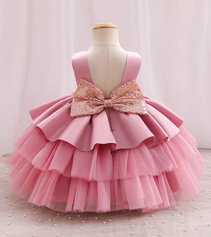 Girls Elegant Dresses Summer Kids Dress For Girls Wedding Bridesmaid Dress Toddler Girls Princess Dress Children Evening Party