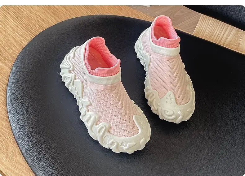 Designer Children's Sports Shoes Non-slip New Tennis Shoes for Girls Fashion Boys Versatile Kids Causal School Running Sneakers