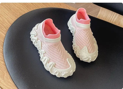 Designer Children's Sports Shoes Non-slip New Tennis Shoes for Girls Fashion Boys Versatile Kids Causal School Running Sneakers