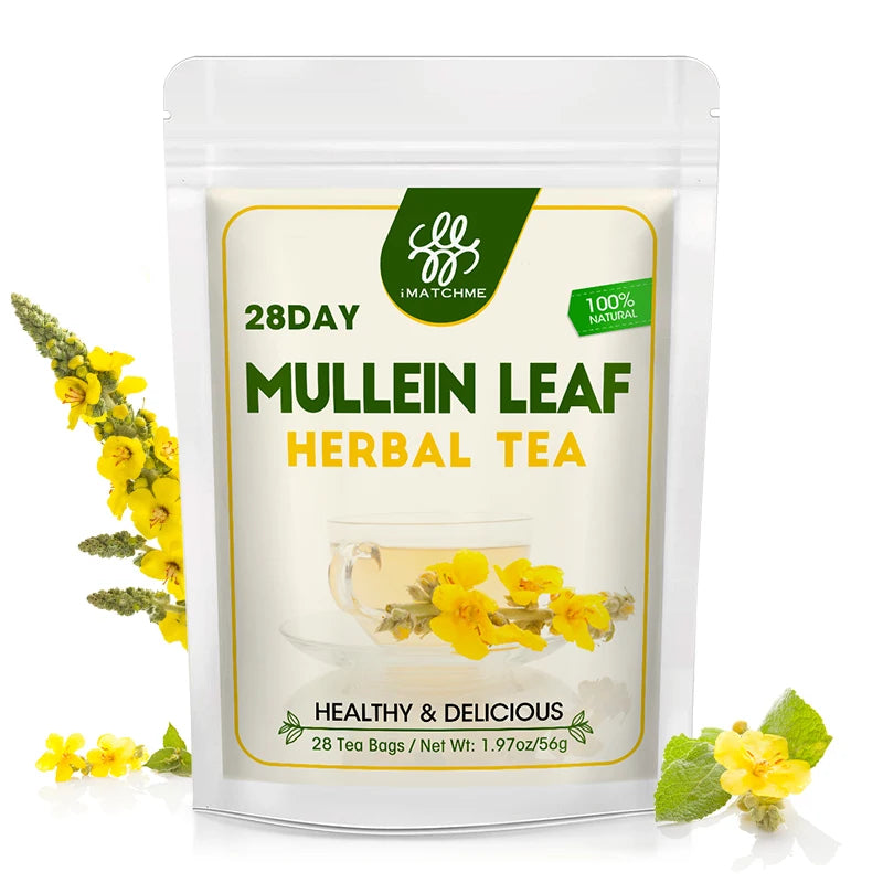 Mullein Leaf Extract Supplement- Herbal Respiratory Supplement - for Lung Cleanse,Support Better Respiratory & Immune Function