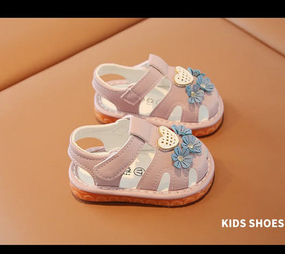 Baby Shoes Summer New Baby Calling Shoe Soft soled  Baby Girl Sandals Anti slip Girl Shoe Children sandals