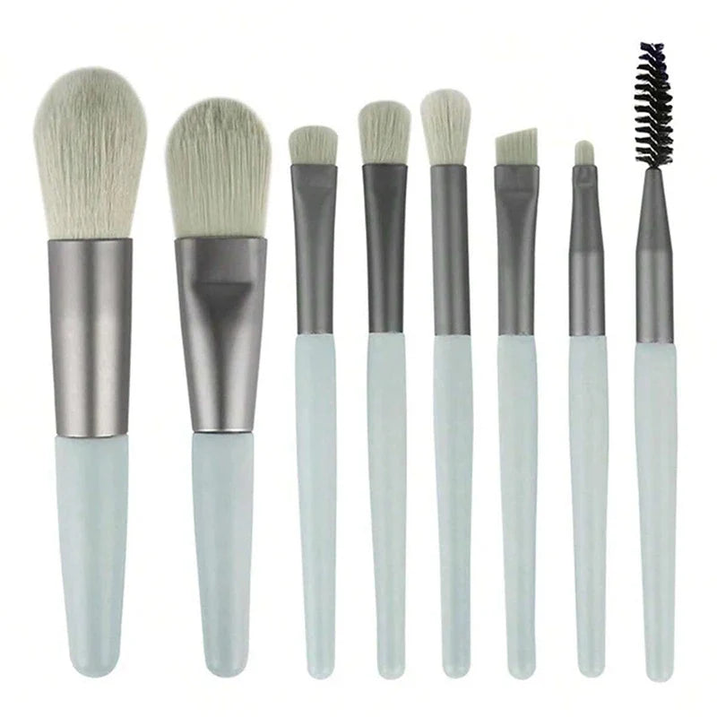 Makeup Brushes Set Eye Shadow Foundation Women Cosmetic Brush Eyeshadow Blush Beauty Soft Make Up Tools Bag (Available)
