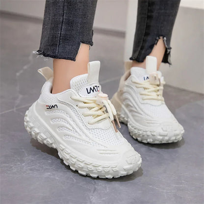 Breathable Mesh Kids Girls And Boys Casual Shoes Rubber Sole Summer Autumn Toddlers Tennis 3-6y