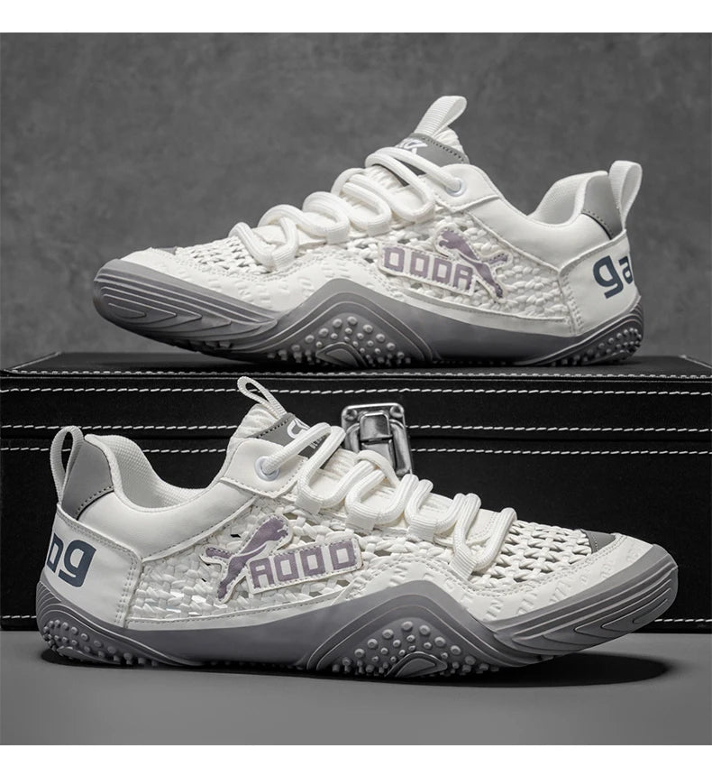 Shoes For Men Mesh Sneakers Summer Casual Breathable Sports Outdoor Hiking Tennis Running Designer Luxury Platform Loafers ( Available )