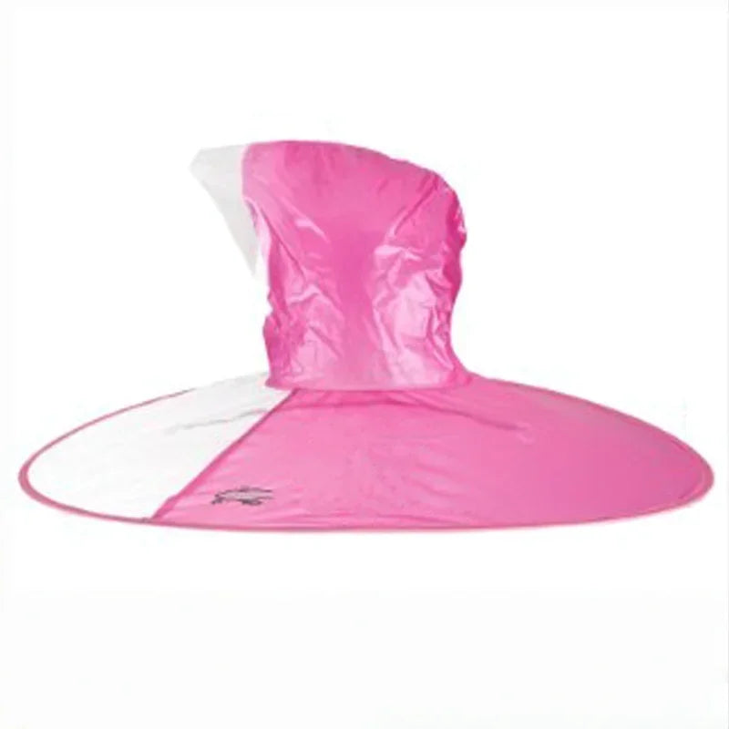 Children Portable Rain Umbrella Hat Foldable Outdoor Fishing Sunshade Waterproof Camping Headwear Kids Rain Hat Umbrella