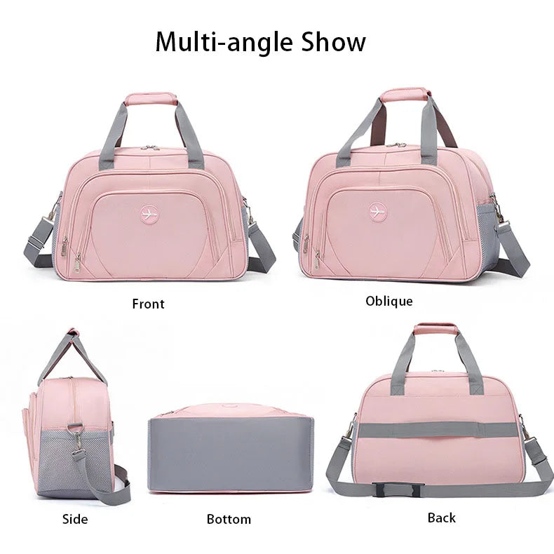 Large-Capacity Travel Bag, Short-Distance Business Trip Tote Bag, Wet and Dry Separation Fitness Bag, Lightweight Waterproof Luggage Bag, Unisex Sports Bag