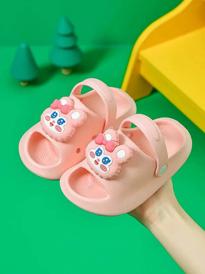 Cute three-dimensional animal summer children's EVA slippers for boys and girls beach shoes,suitable for indoor and outdoor wear