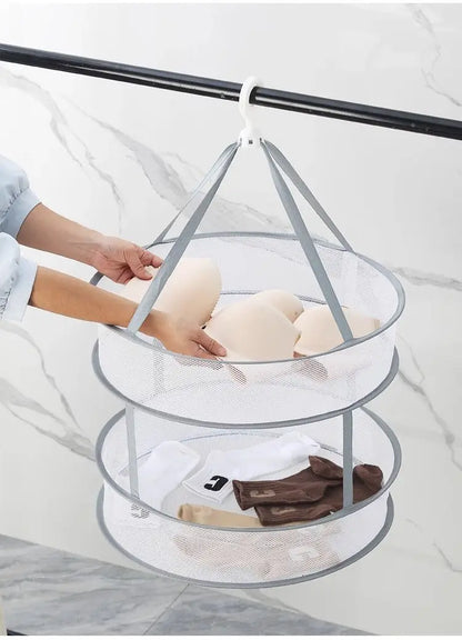 Clothes Drying Net, Socks Drying Artifact, Home Clothes Drying Basket, Sweater Drying Net Pocket, Cool Socks Drying Rack