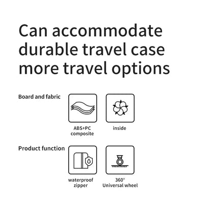 100% Aluminum Magnesium Alloy Luggage Trolley - 20-28 Inch Carry-On With Cup Holder | Lightweight Travel Suitcase