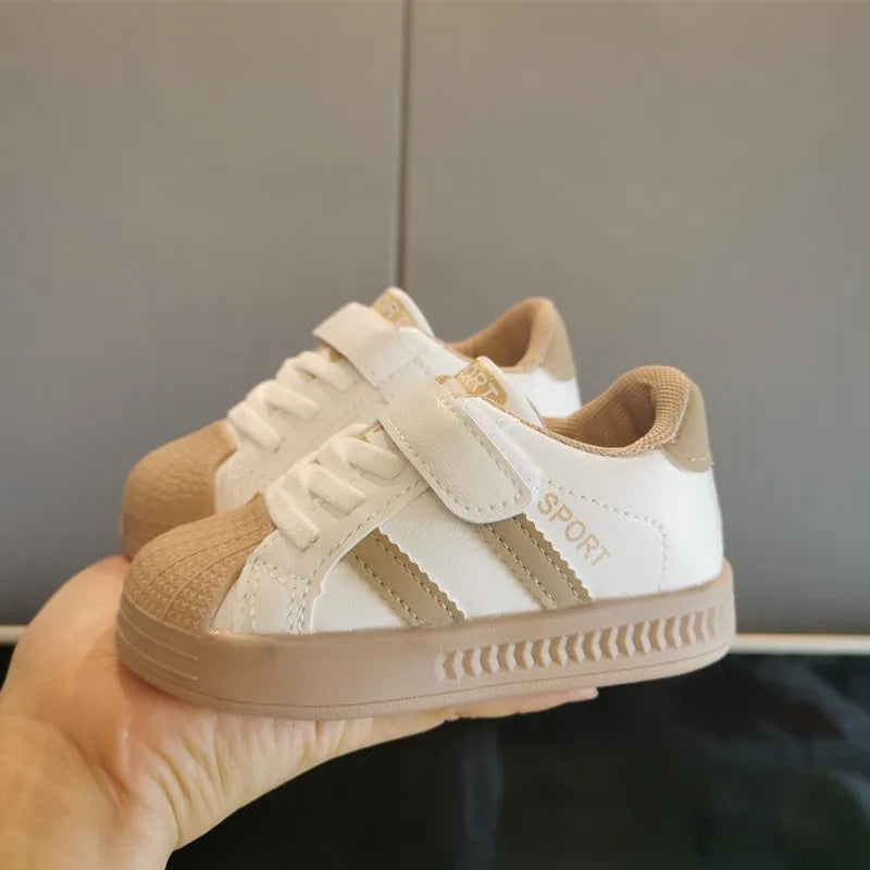 Children's Sneakers Kids Fashion Design Non-slip Casual Shoes Boys Girls Hook Breathable Sneakers Toddler Outdoor Shoes