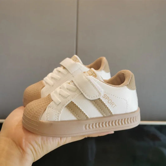 Children's Sneakers Kids Fashion Design Non-slip Casual Shoes Boys Girls Hook Breathable Sneakers Toddler Outdoor Shoes