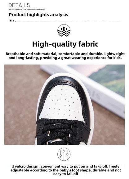 Fashion High Top Kids Sneakers Casual Shoes Boys & Girls Running Shoes Outdoor Walking Breathable Comfortable School Shoes