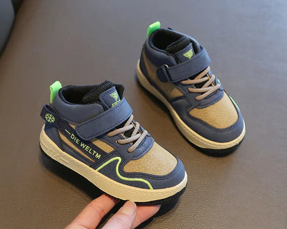 Children Casual Shoes for Boys Breathable Sneaker Antumn Winter Kids High Top Children's Board ShoesStudents School Shoe